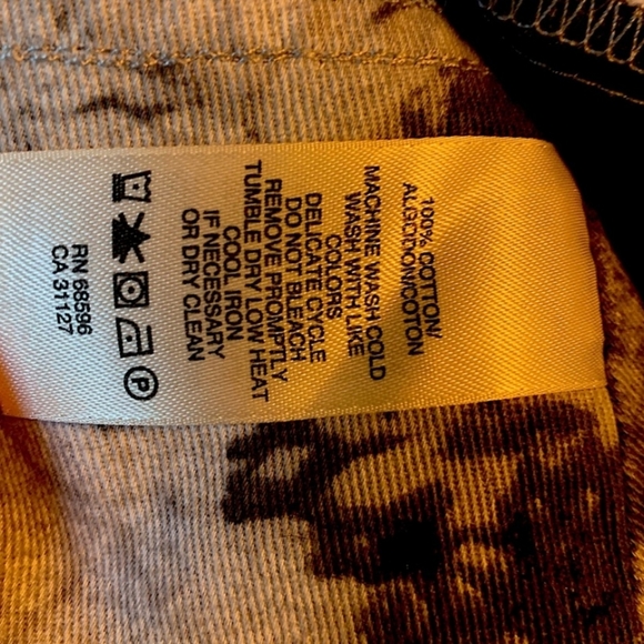 💕DKNY Tie Dye Moto Jacket💕Size Large - Picture 5 of 7